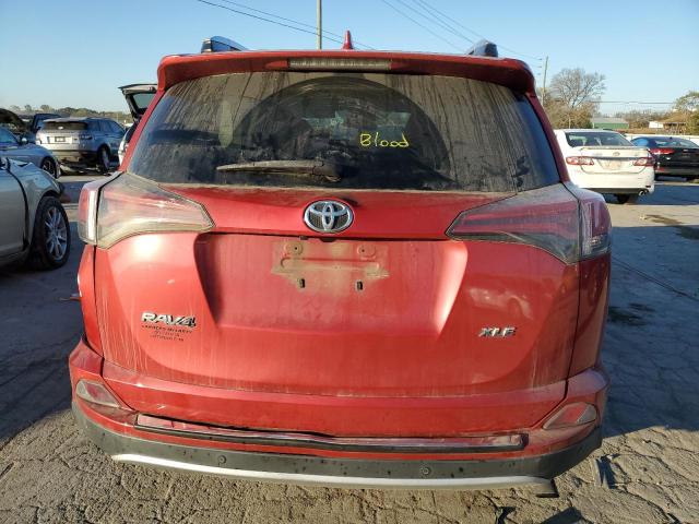 Parquets TOYOTA RAV4 2016 Czerwony