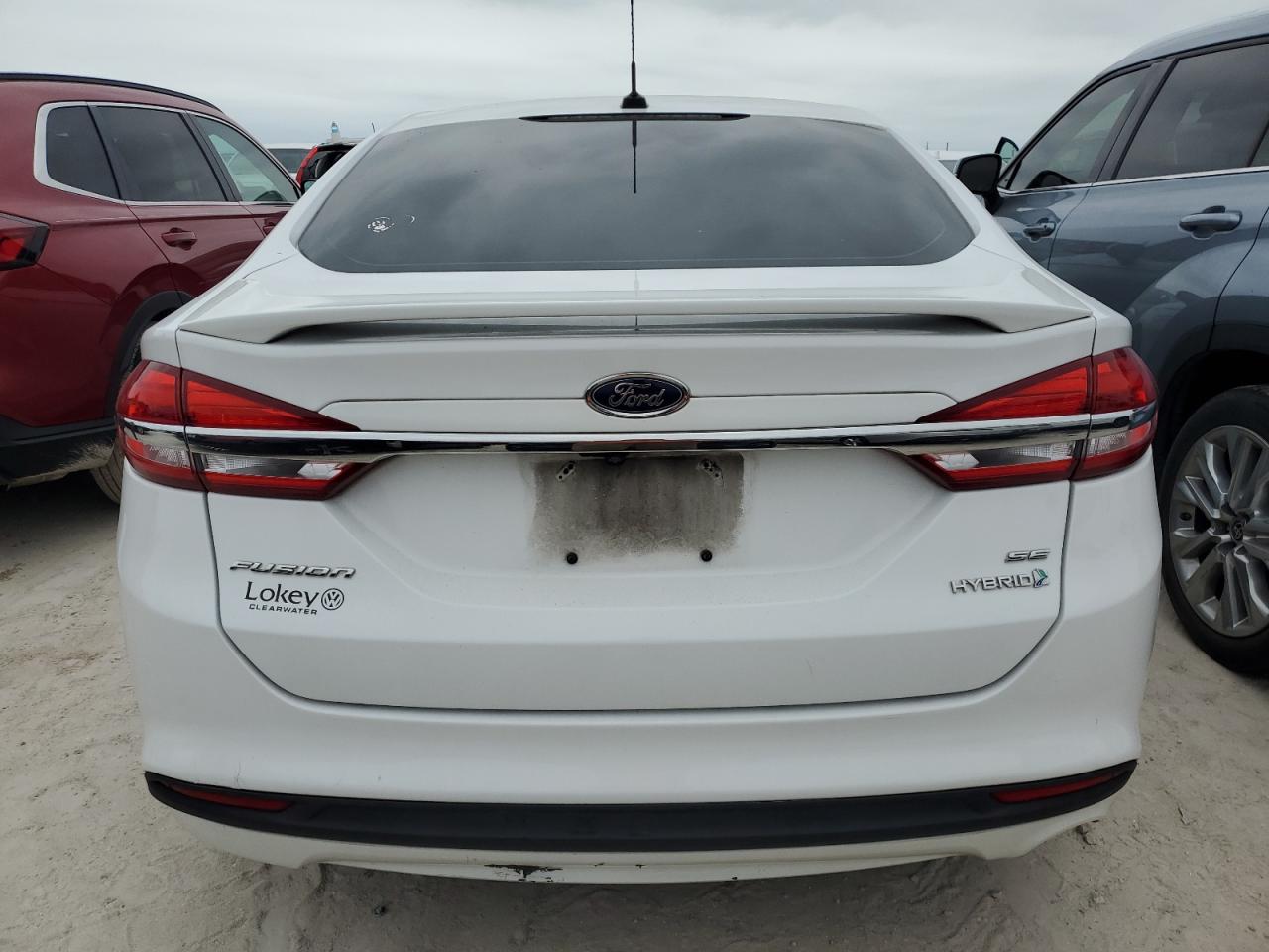 2017 Ford Fusion Se Hybrid VIN: 3FA6P0LU1HR278508 Lot: 76361614