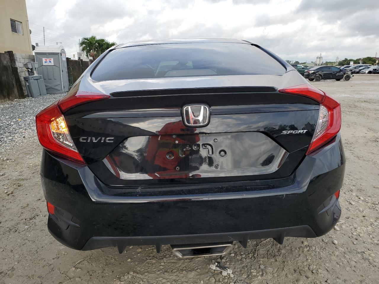 2020 Honda Civic Sport VIN: 19XFC2F83LE020491 Lot: 75138804