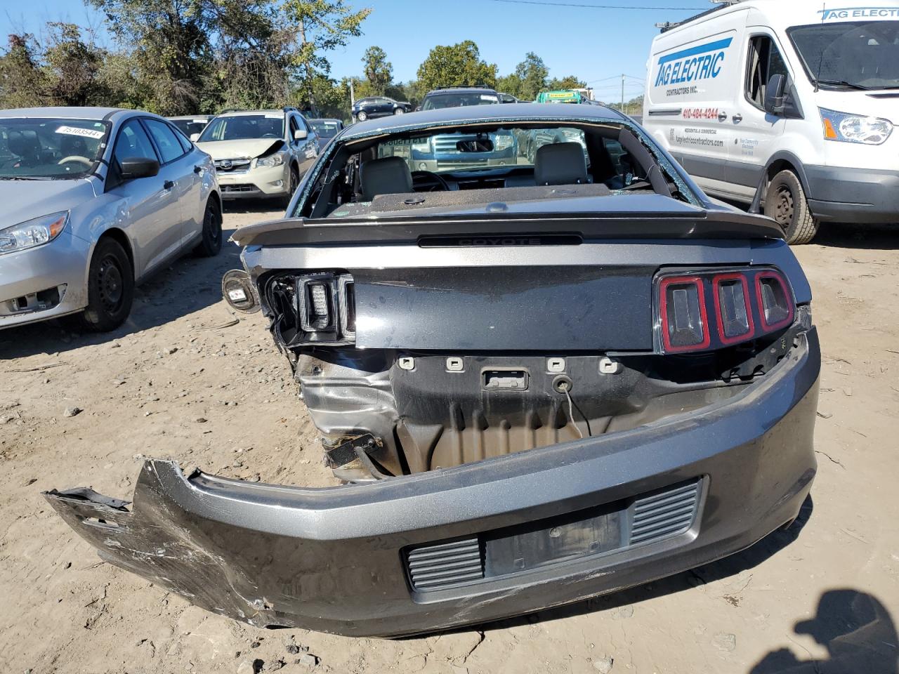 2013 Ford Mustang Gt VIN: 1ZVBP8CF4D5263584 Lot: 75115064