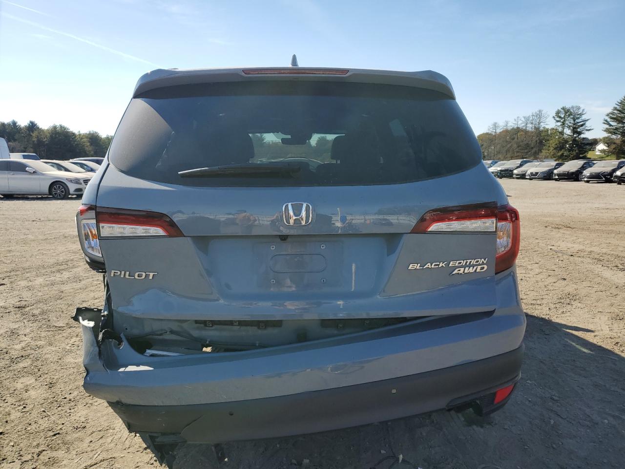 2022 Honda Pilot Black VIN: 5FNYF6H71NB090077 Lot: 77936864