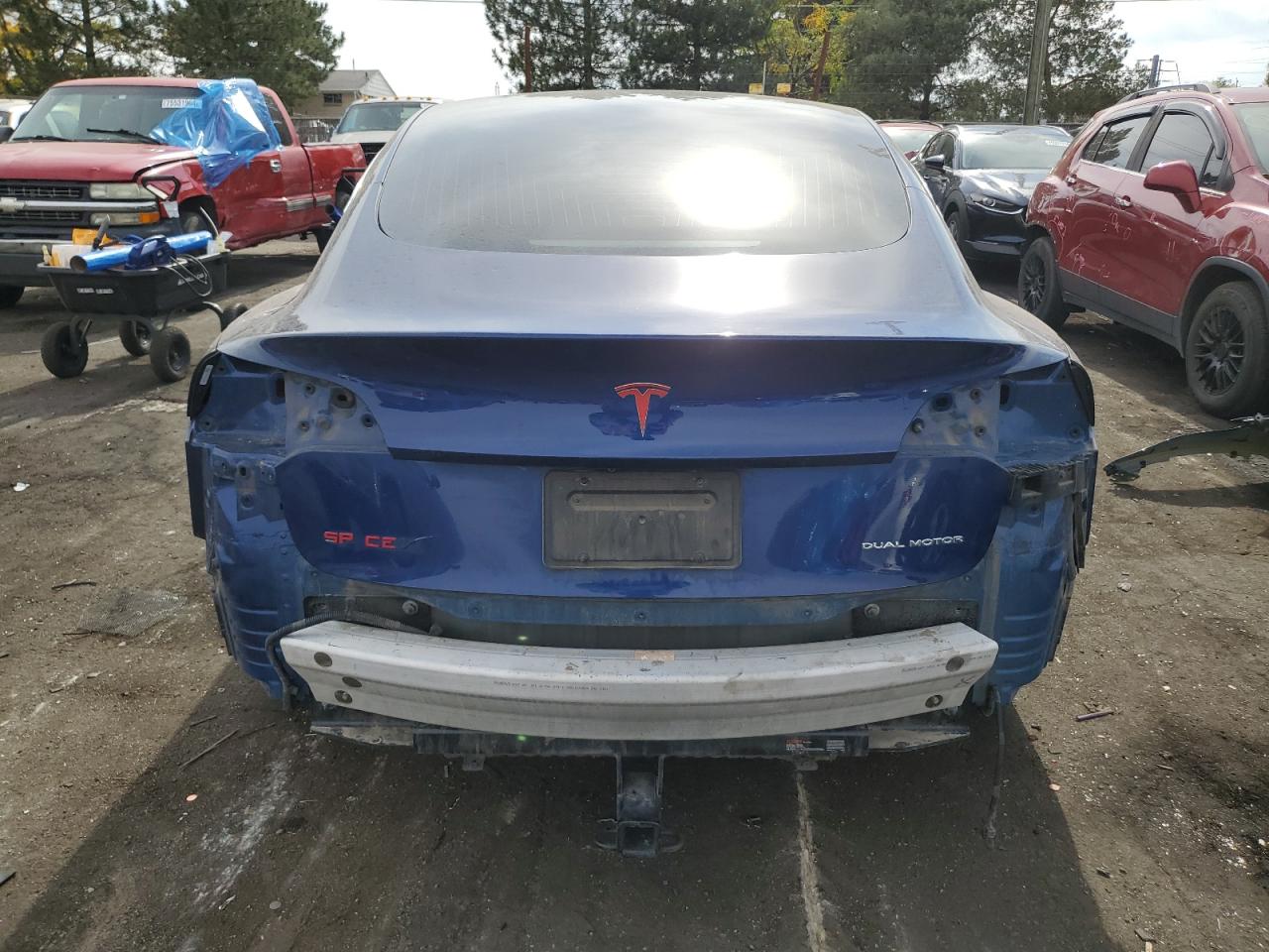 2019 Tesla Model 3 VIN: 5YJ3E1EB0KF392173 Lot: 71643304