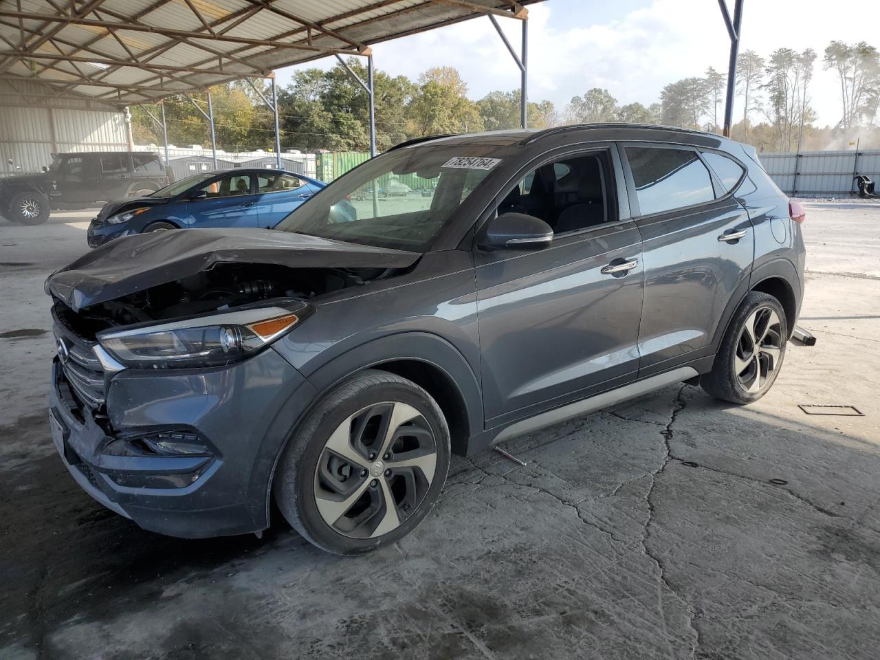 VIN KM8J33A28HU593992 2017 HYUNDAI TUCSON no.1