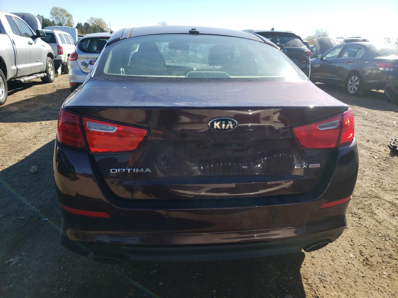 2015 Kia Optima Ex VIN: 5XXGN4A77FG355872 Lot: 75929224