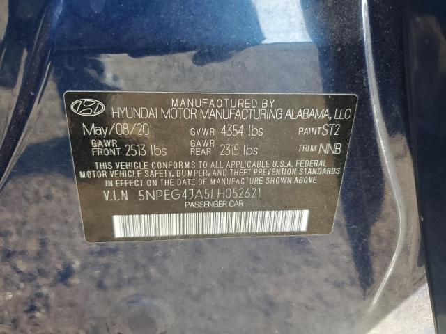 5NPEG4JA5LH052621 Hyundai Sonata SE 14