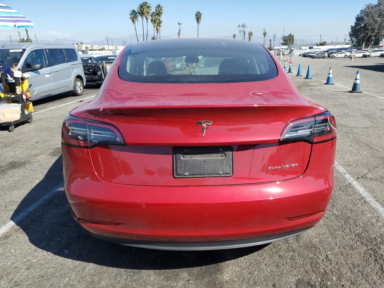 VIN 5YJ3E1EB4NF135943 2022 TESLA MODEL 3 no.6