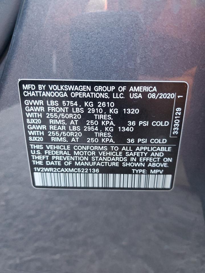 2021 Volkswagen Atlas - Image 14