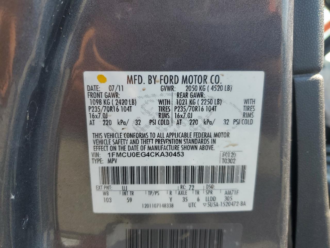 2012 Ford Escape - Image 13