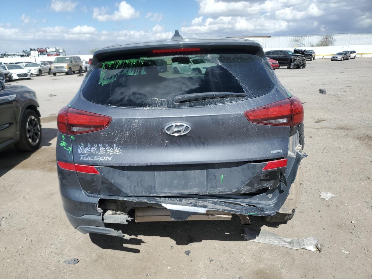 2019 Hyundai Tucson Se VIN: KM8J2CA42KU927252 Lot: 76832734