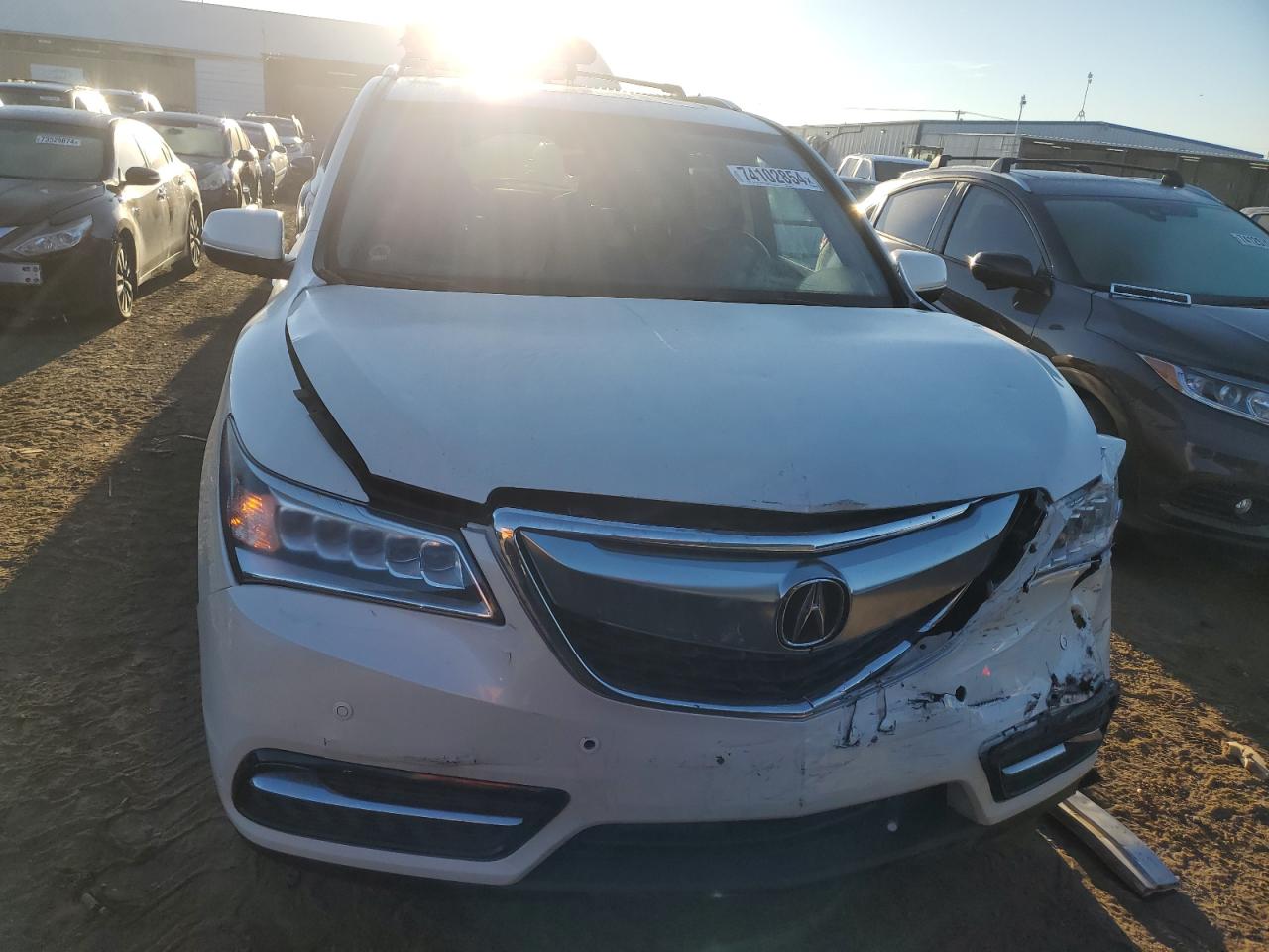 VIN 5FRYD4H9XGB043028 2016 ACURA MDX no.5