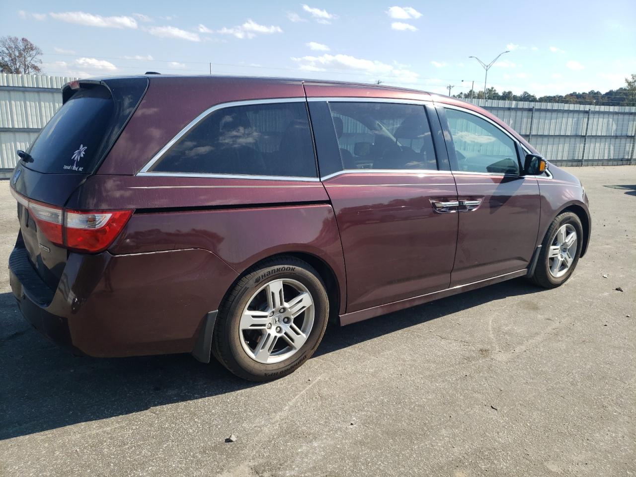 2012 Honda Odyssey Touring VIN: 5FNRL5H90CB022178 Lot: 76675424