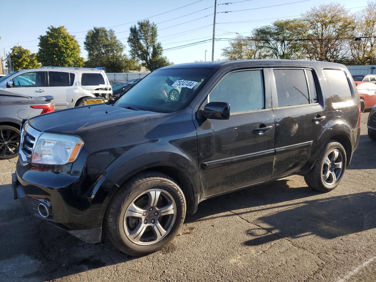 5FNYF4H37FB012101 2015 Honda Pilot Se