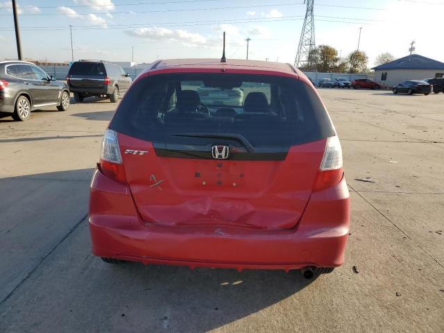  HONDA FIT 2012 Красный