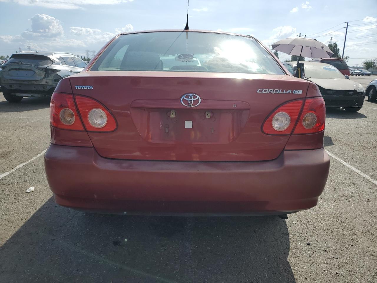 2006 Toyota Corolla Ce VIN: 1NXBR32EX6Z625527 Lot: 78285704