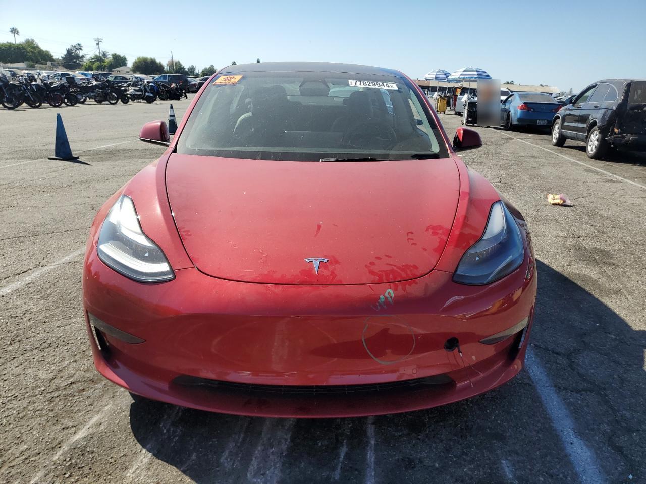 VIN 5YJ3E1EB4NF135943 2022 TESLA MODEL 3 no.5