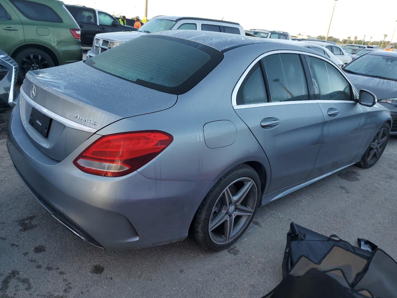 VIN 55SWF4KB1FU022046 2015 MERCEDES-BENZ C-CLASS no.3