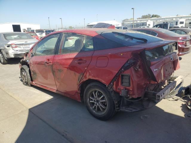  TOYOTA PRIUS 2021 Красный