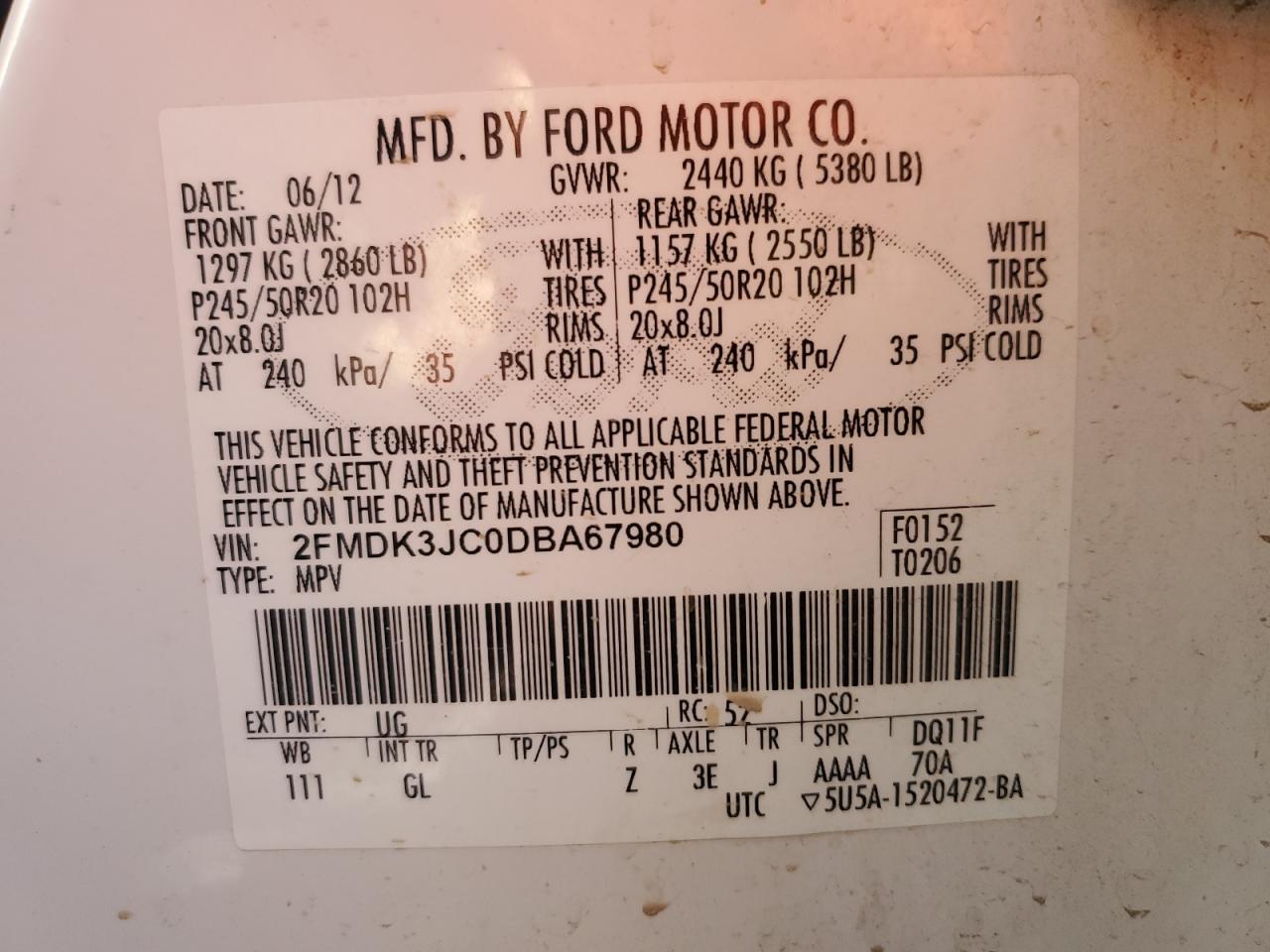 2013 Ford Edge - Image 14