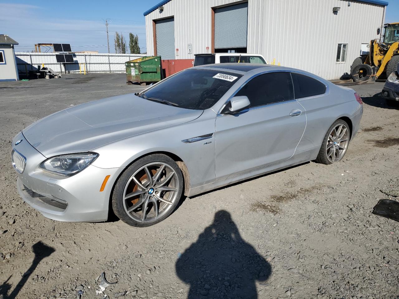 2012 BMW 650 Xi VIN: WBALX5C56CC893983 Lot: 73890634