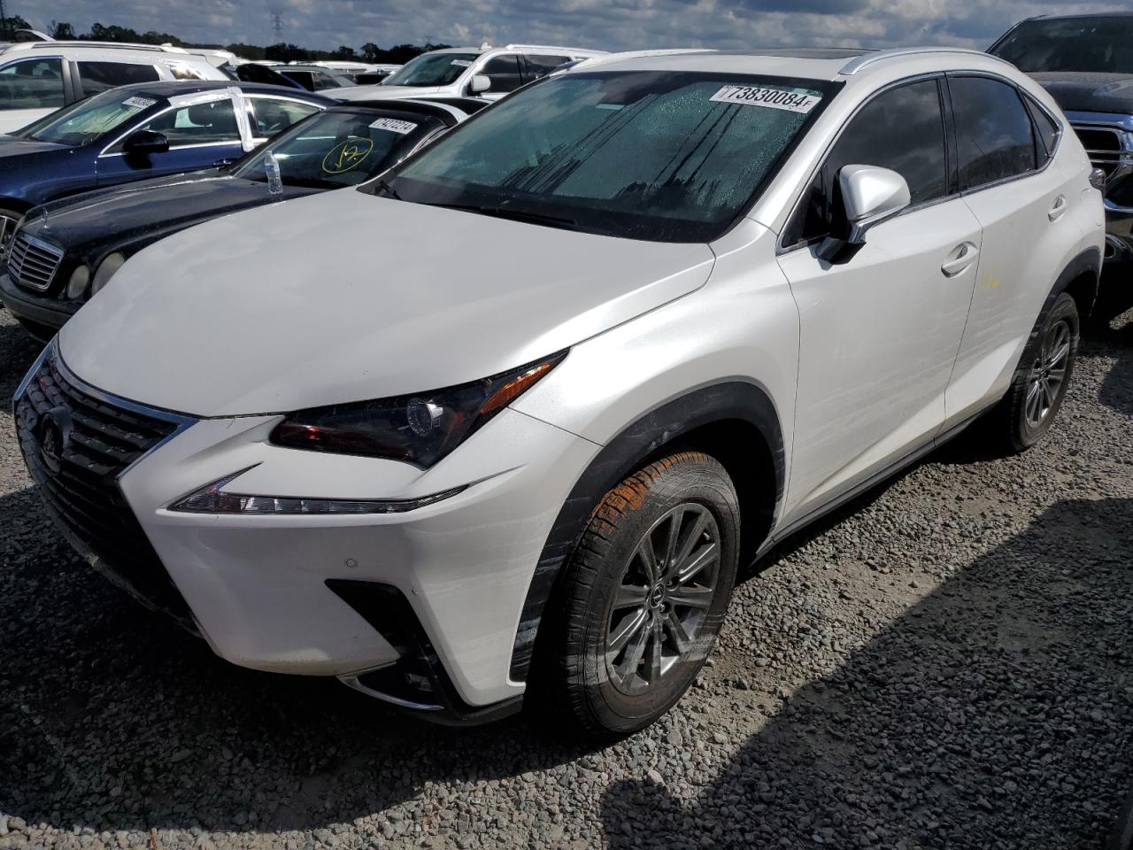 2021 Lexus Nx 300 Base VIN: JTJDARBZ0M5020737 Lot: 73830084