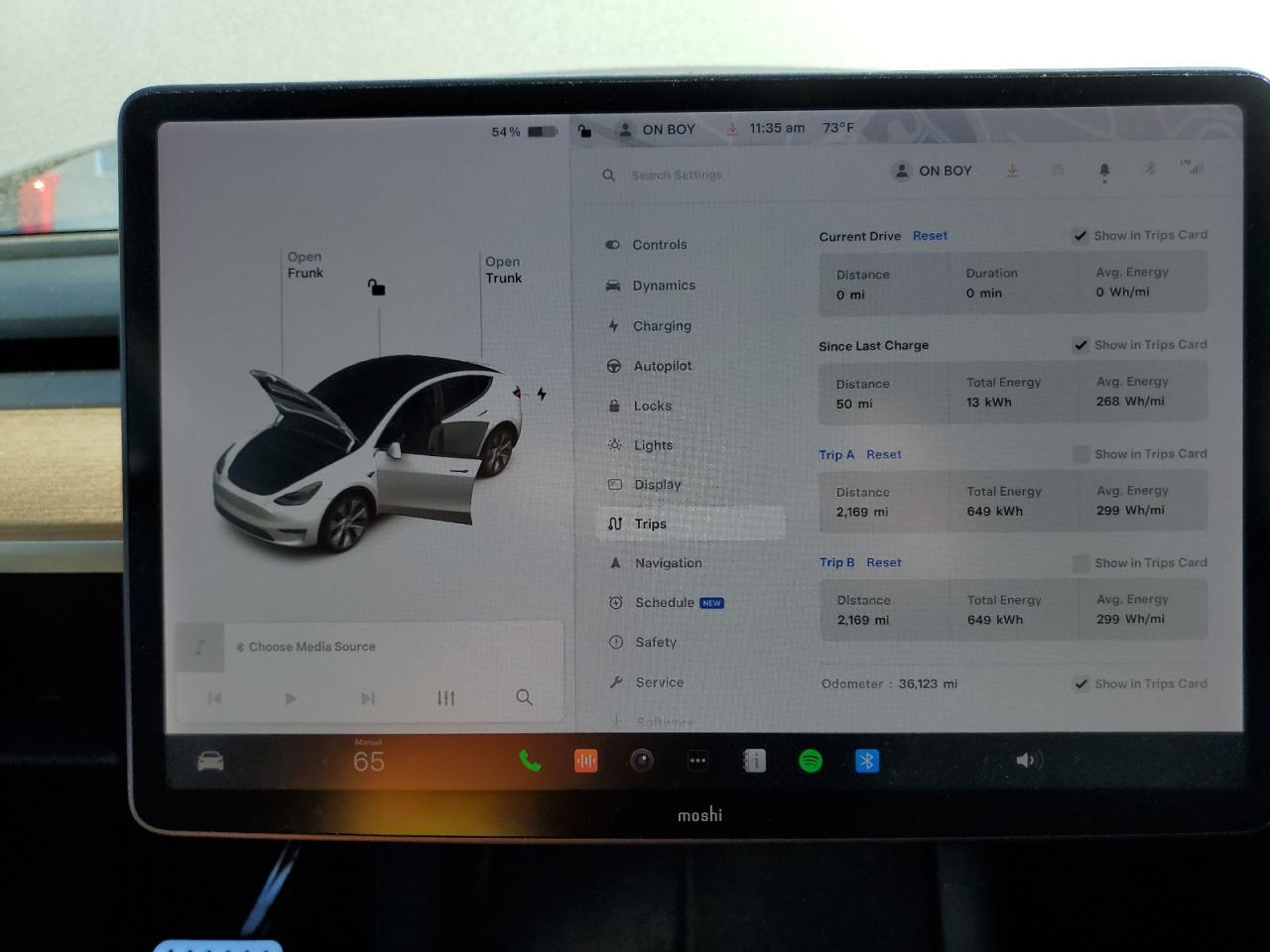 5YJYGDEE5MF153717 2021 Tesla Model Y