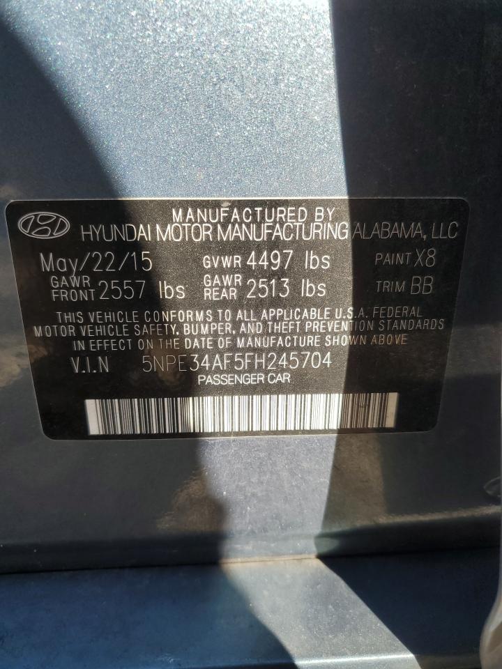 5NPE34AF5FH245704 2015 Hyundai Sonata Sport