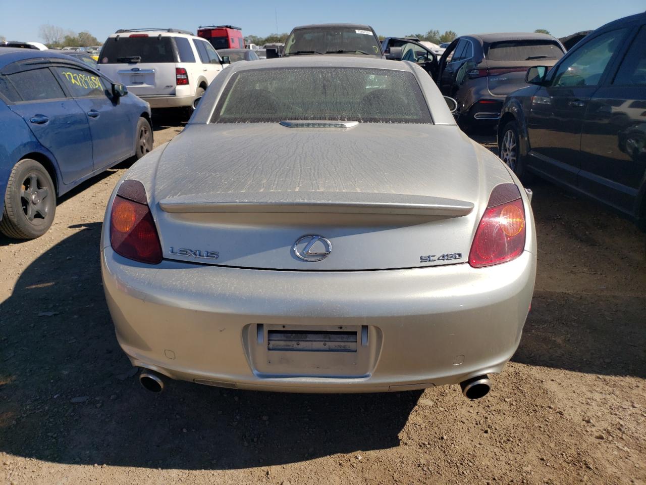 2002 Lexus Sc 430 VIN: JTHFN48Y220005960 Lot: 74246244