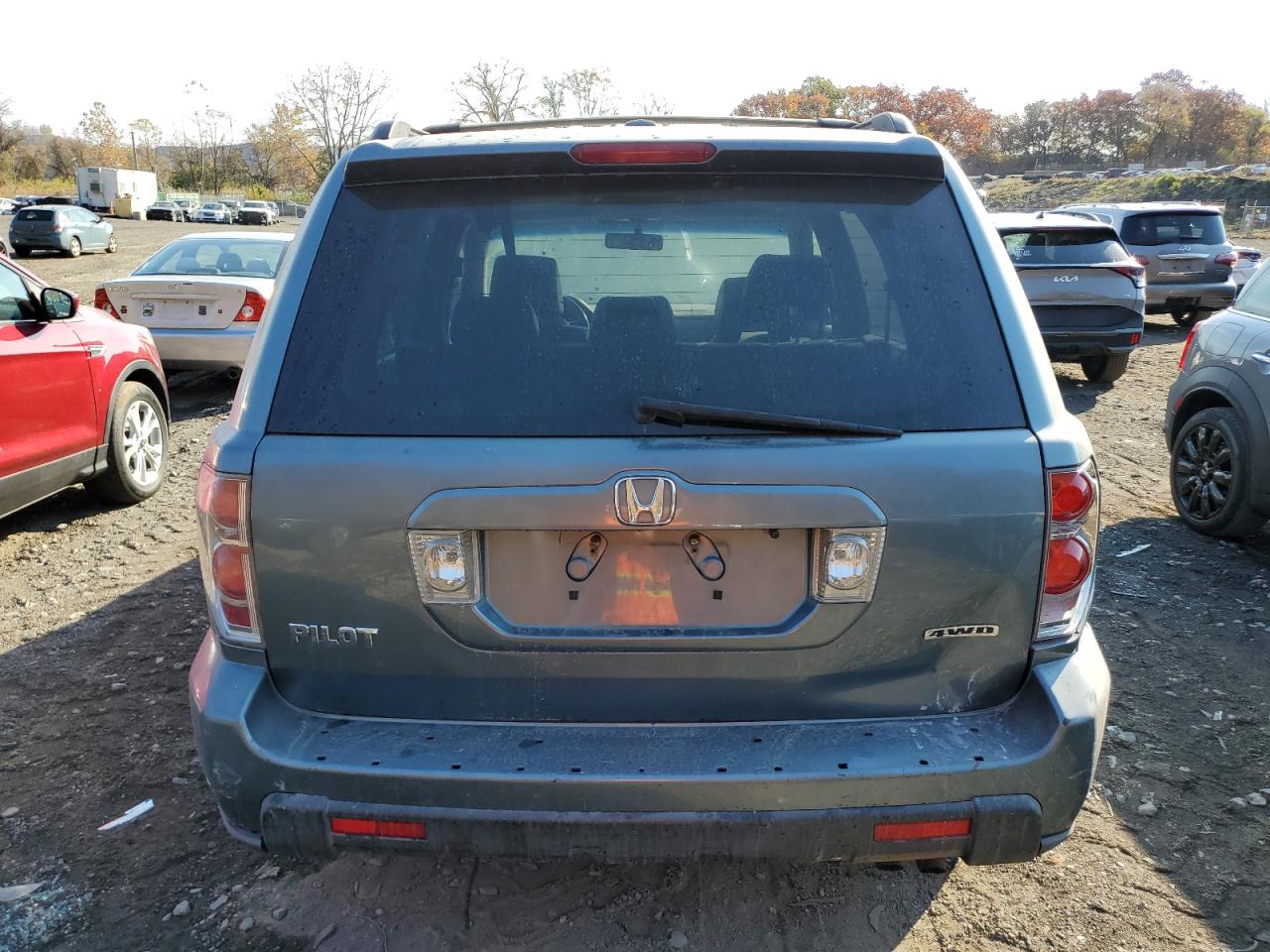 2006 Honda Pilot Ex VIN: 2HKYF18636H519720 Lot: 77118404