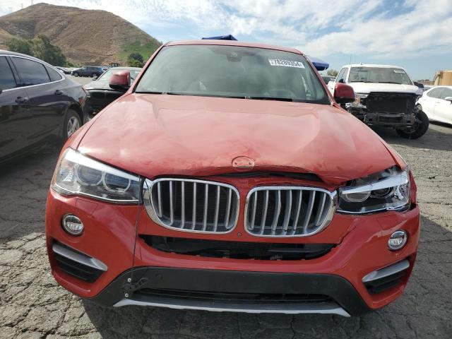  BMW X4 2018 Червоний