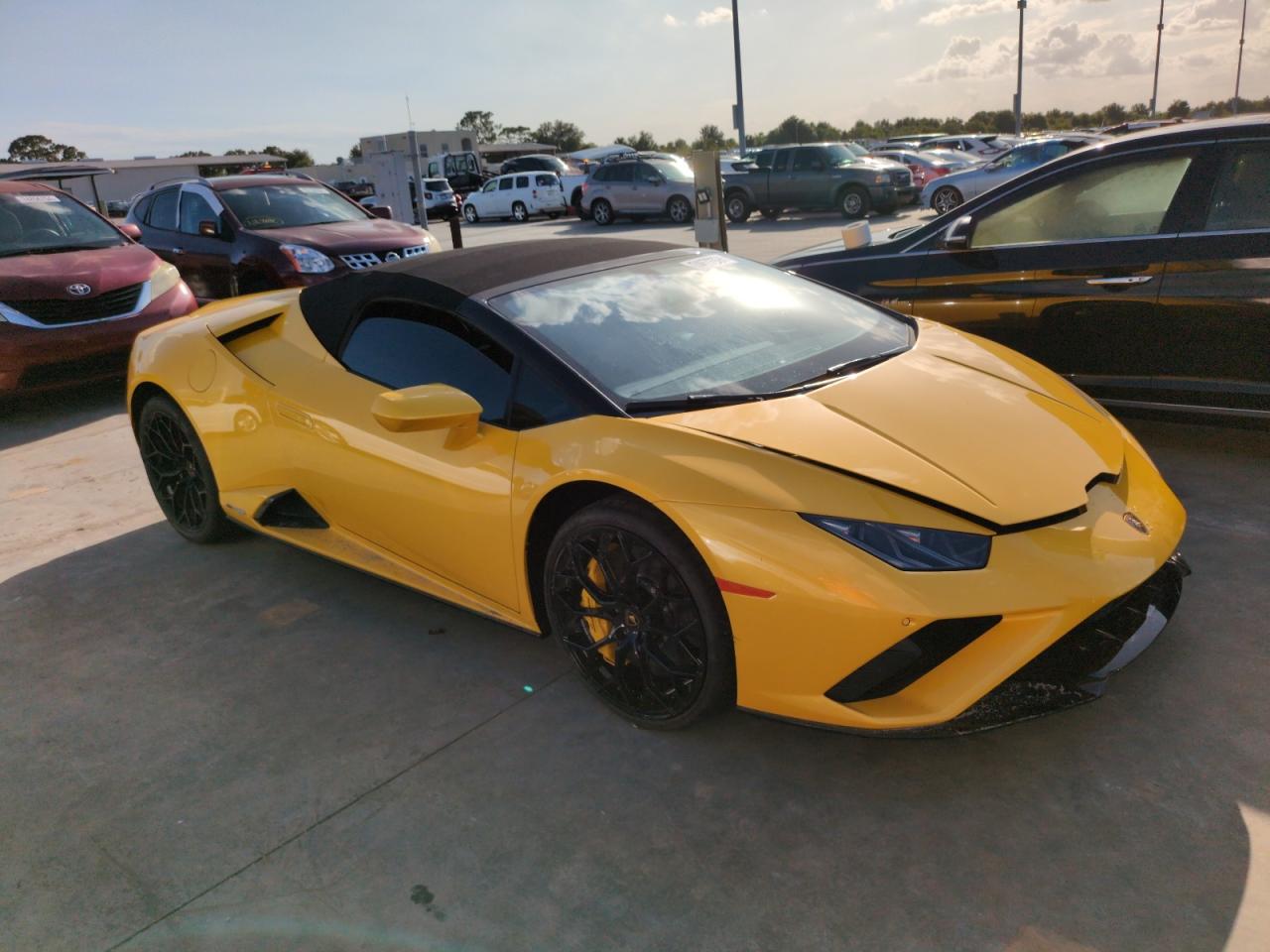 2023 Lamborghini Huracan Evo VIN: ZHWUT5ZF1PLA23321 Lot: 74672934