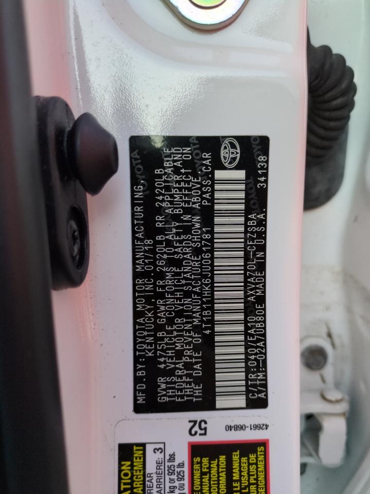 2018 Toyota Camry - Image 13