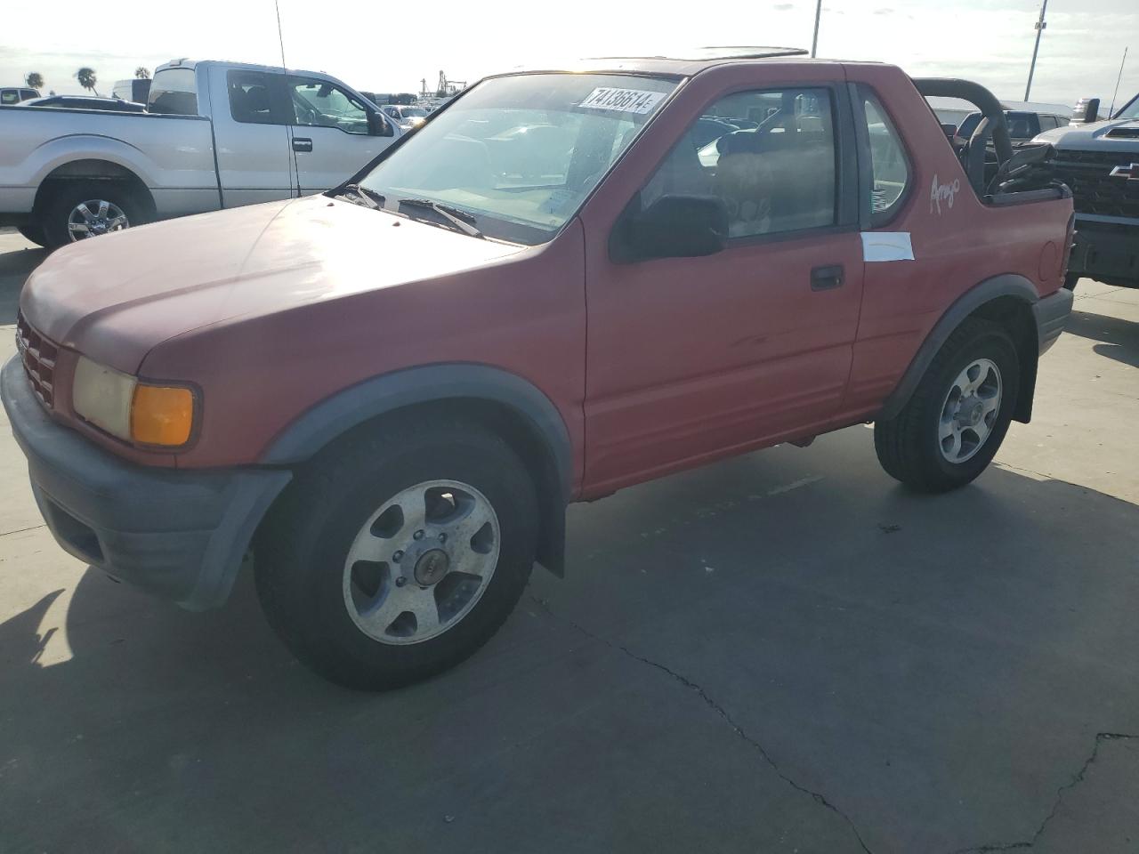 1998 Isuzu Amigo  للبيع في Riverview، FL - Water/Flood