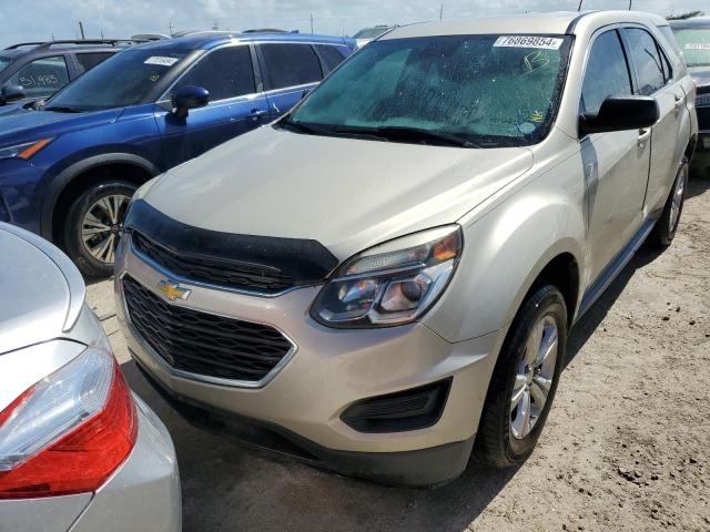  CHEVROLET EQUINOX 2016 tan