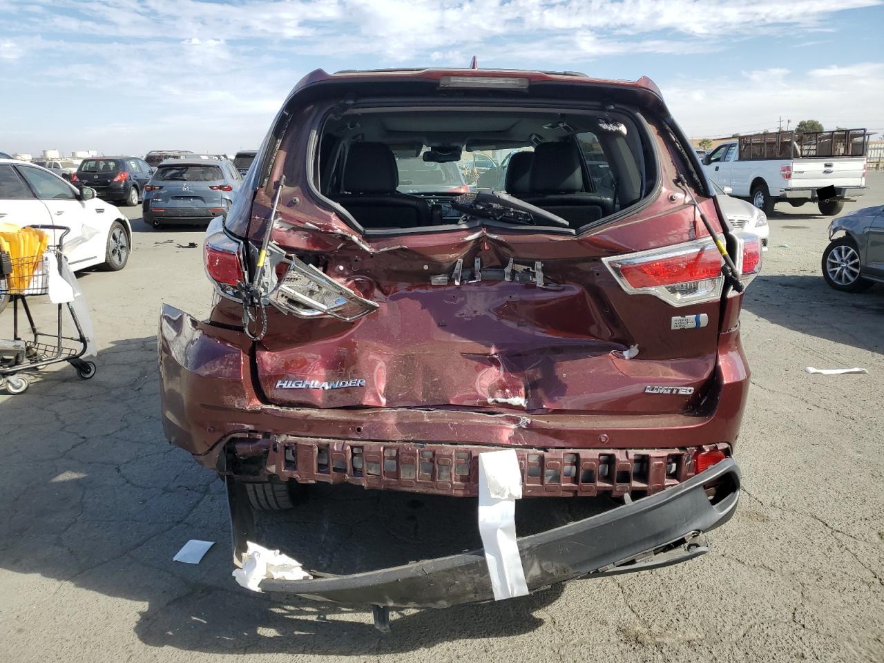 VIN 5TDDCRFH6FS012637 2015 TOYOTA HIGHLANDER no.6