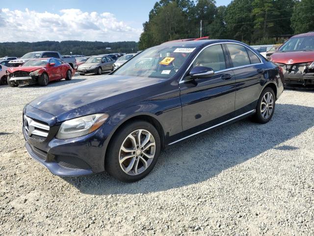  MERCEDES-BENZ C-CLASS 2015 Синий