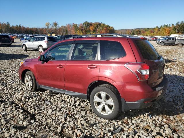  SUBARU FORESTER 2015 Червоний