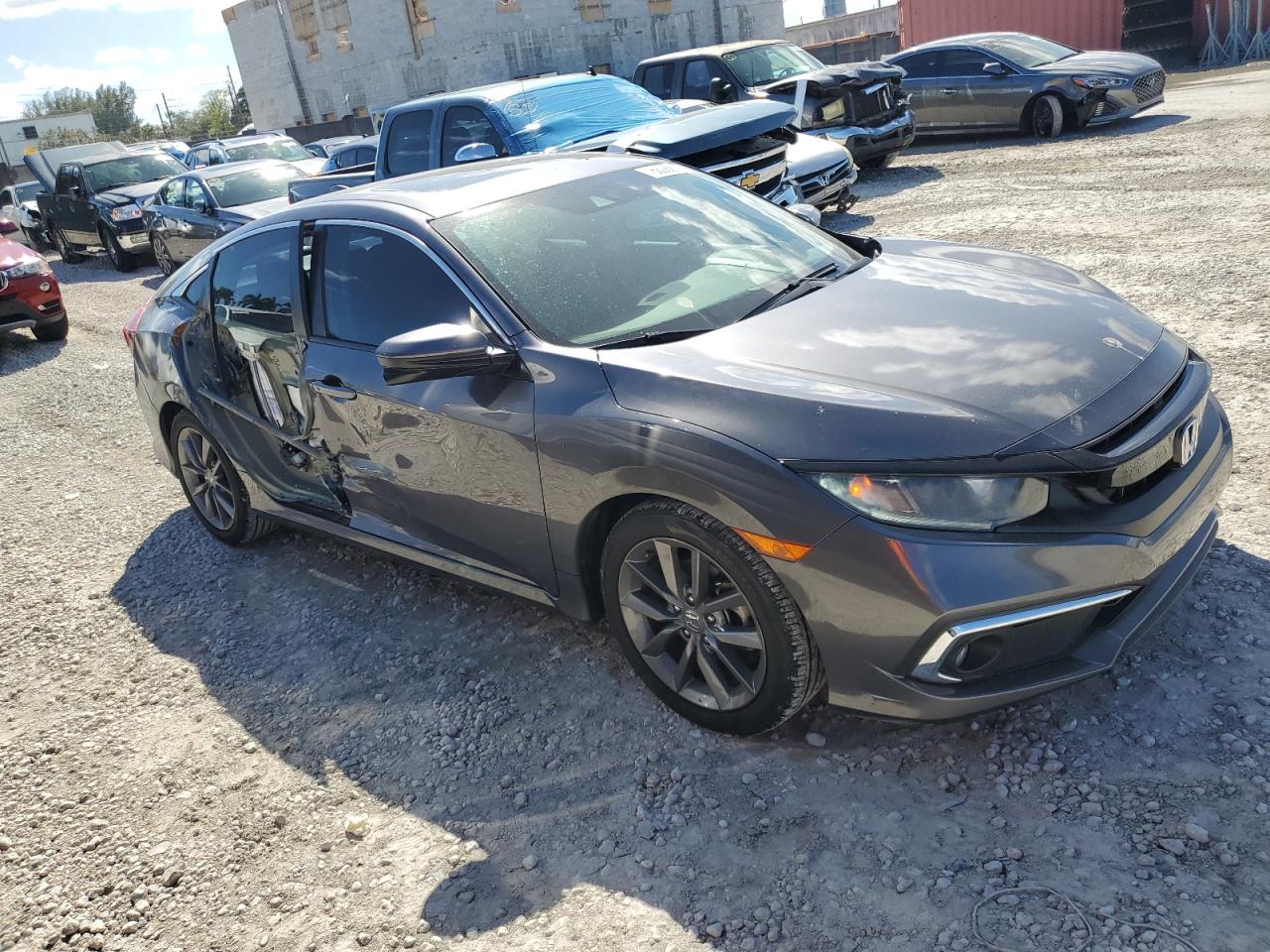 19XFC1F3XKE008979 2019 Honda Civic Ex