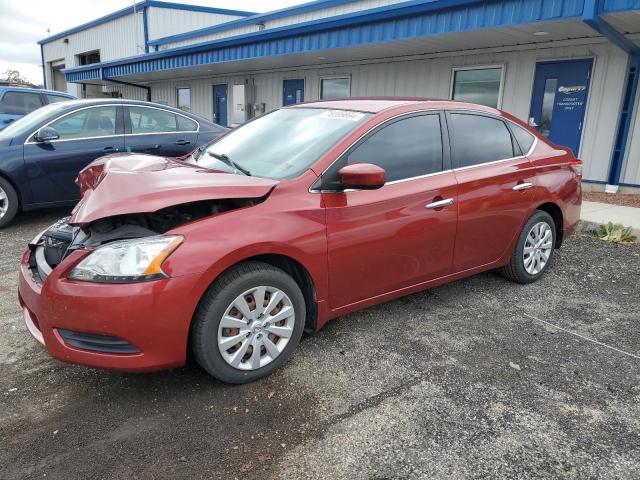 Sedans NISSAN SENTRA 2015 Czerwony