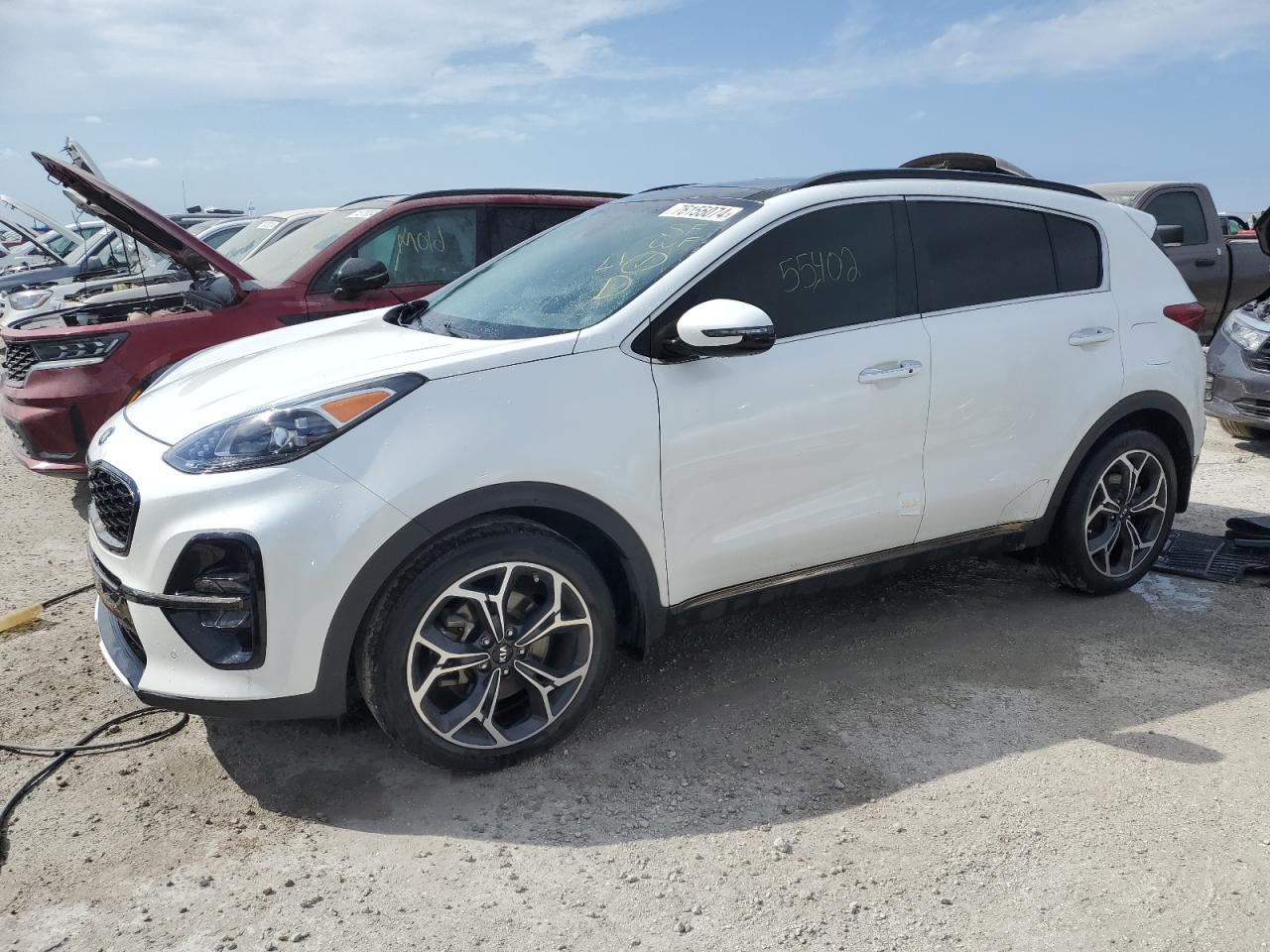 2022 Kia Sportage Sx VIN: KNDPR3A67N7951481 Lot: 76155074