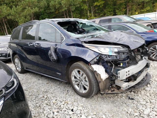  TOYOTA SIENNA 2021 Синій