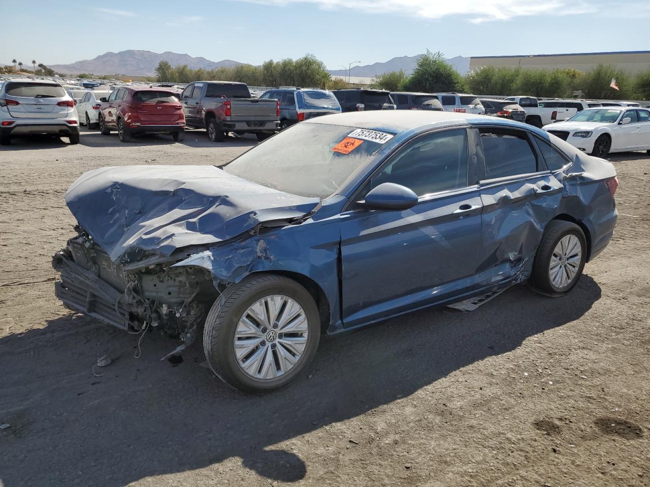 2019 Volkswagen Jetta S de vânzare în Las Vegas, NV - Front End