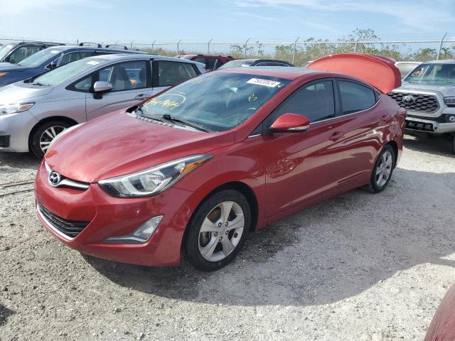  HYUNDAI ELANTRA 2016 Красный