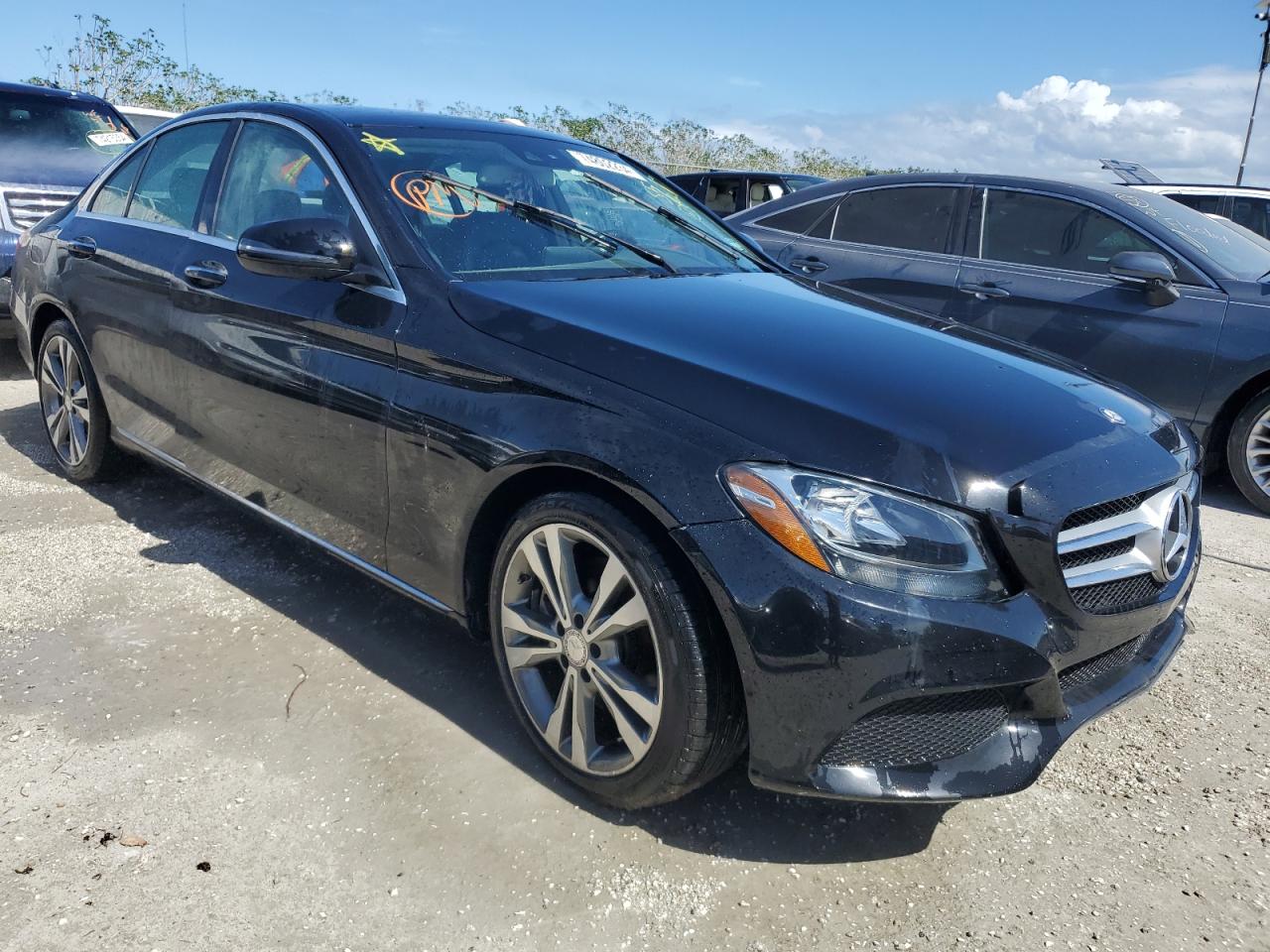 VIN WDDWF4JB0GR139542 2016 MERCEDES-BENZ C-CLASS no.4