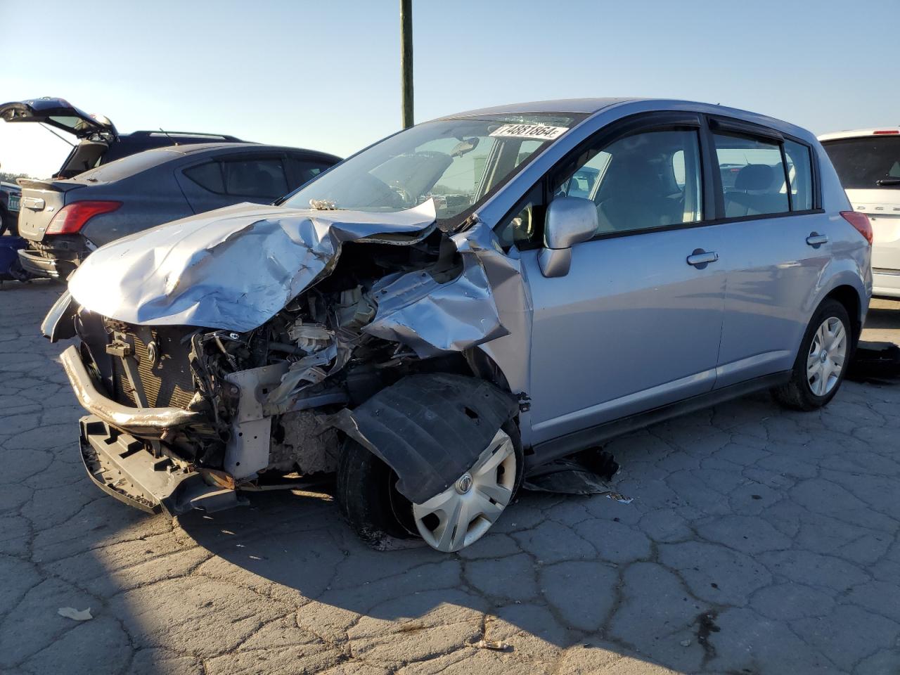 2010 Nissan Versa S VIN: 3N1BC1CP9AL417395 Lot: 74881864