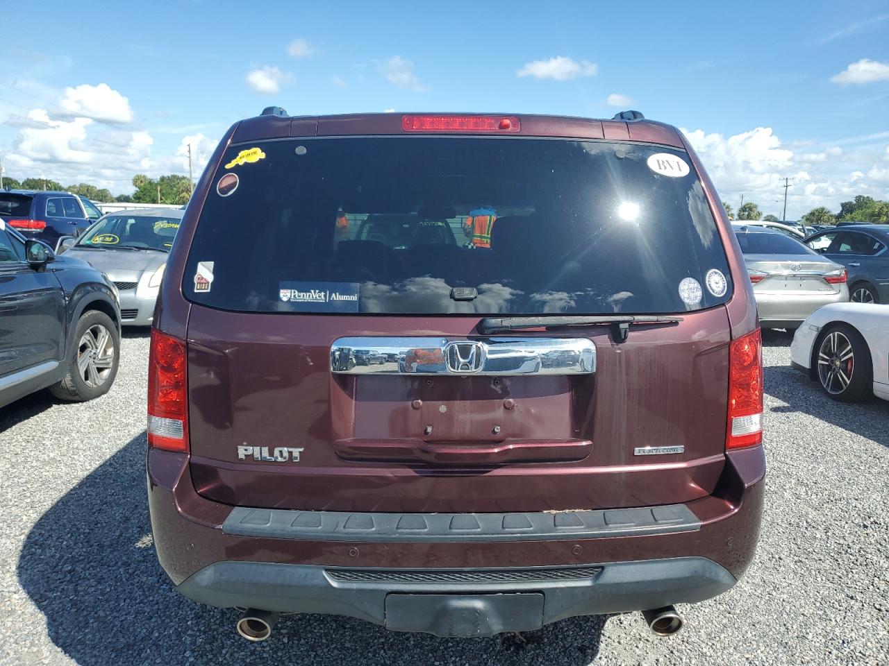 2014 Honda Pilot Touring VIN: 5FNYF3H92EB016750 Lot: 74318844