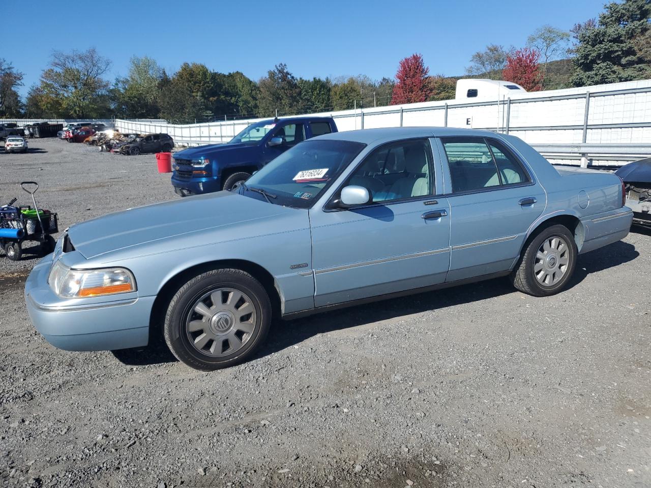 2003 Mercury Grand Marquis Ls VIN: 2MEFM75W83X697538 Lot: 76316034