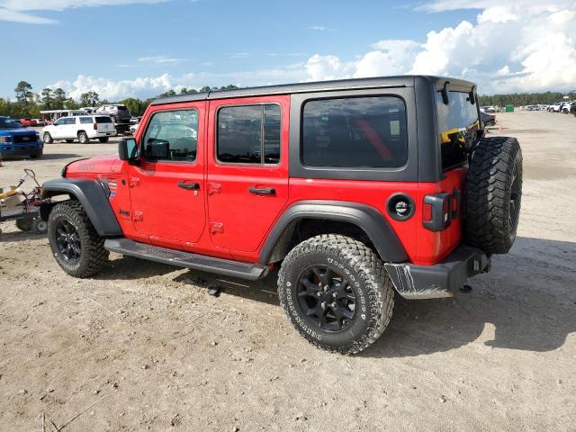  JEEP WRANGLER 2022 Червоний