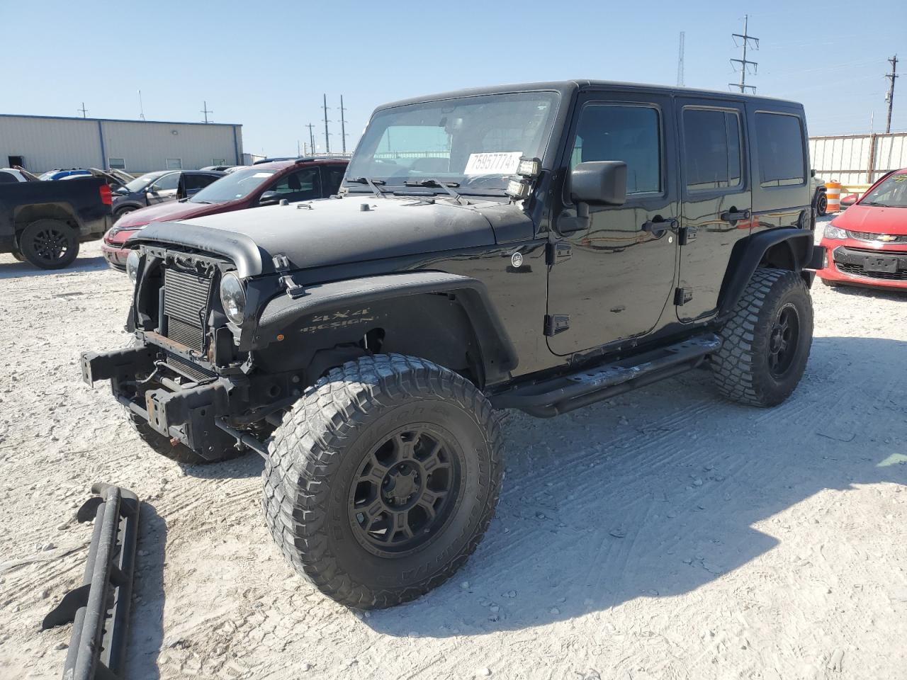 2017 Jeep Wrangler Unlimited Sport VIN: 1C4BJWDG6HL507401 Lot: 75957774