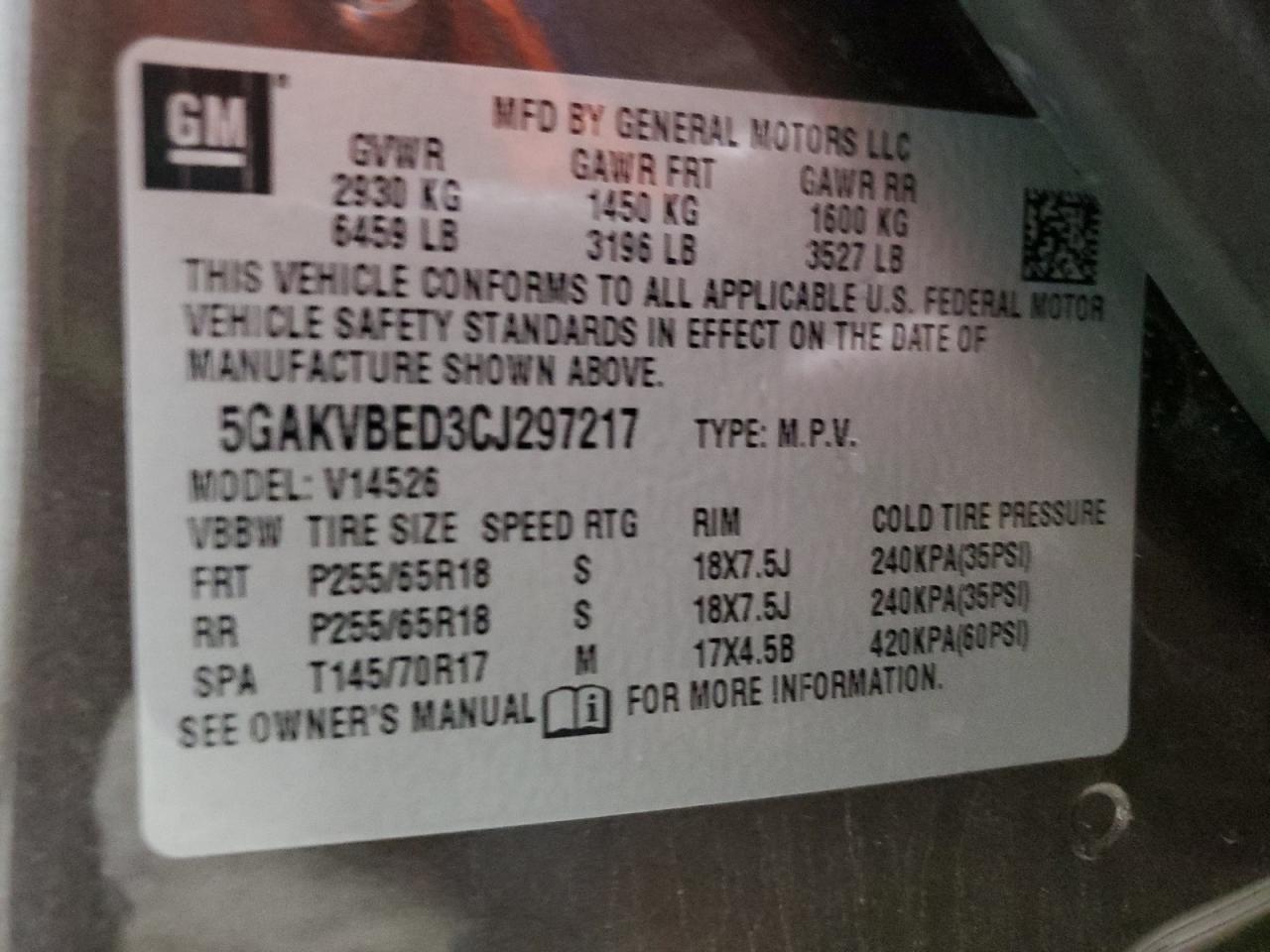 2012 Buick Enclave - Image 14