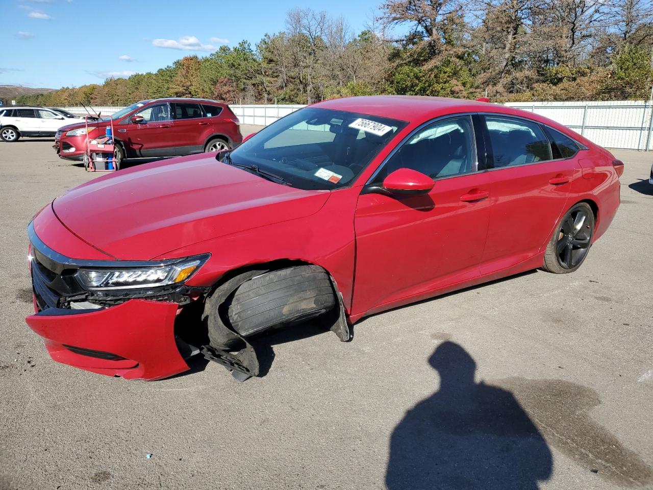 2018 Honda Accord Sport VIN: 1HGCV1F3XJA207532 Lot: 75667904